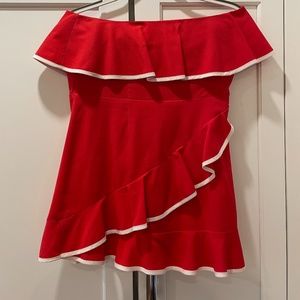 Tularosa Red Carrie Romper